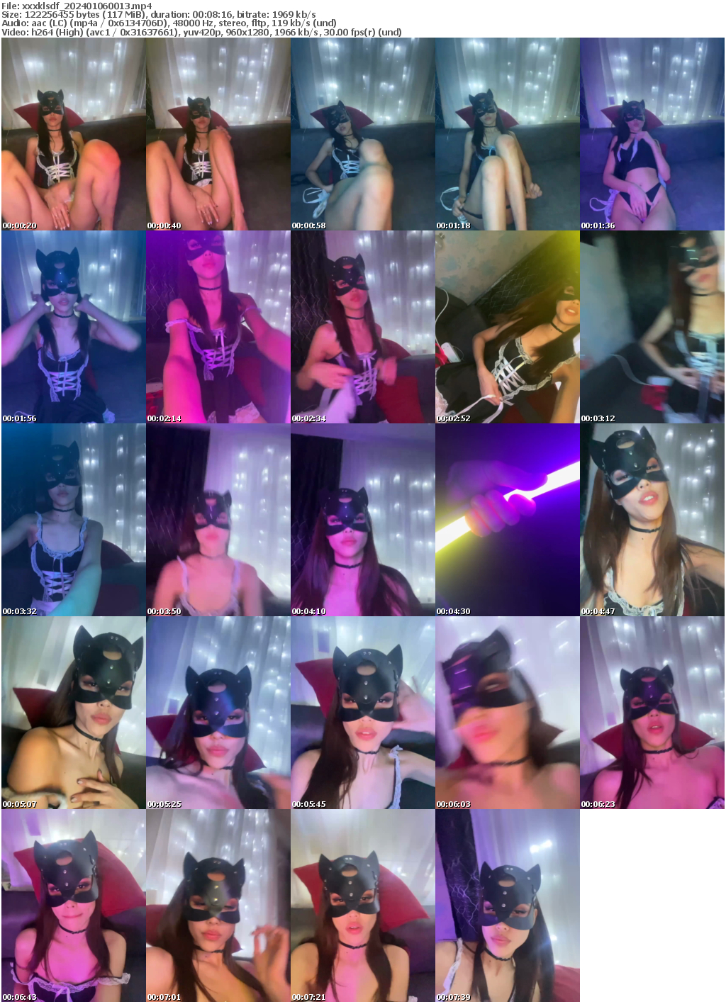 Preview thumb from xxxklsdf on 2024-01-06 @ bongacams