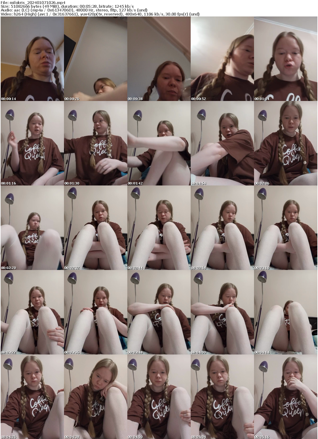 Preview thumb from milokris on 2024-01-07 @ bongacams