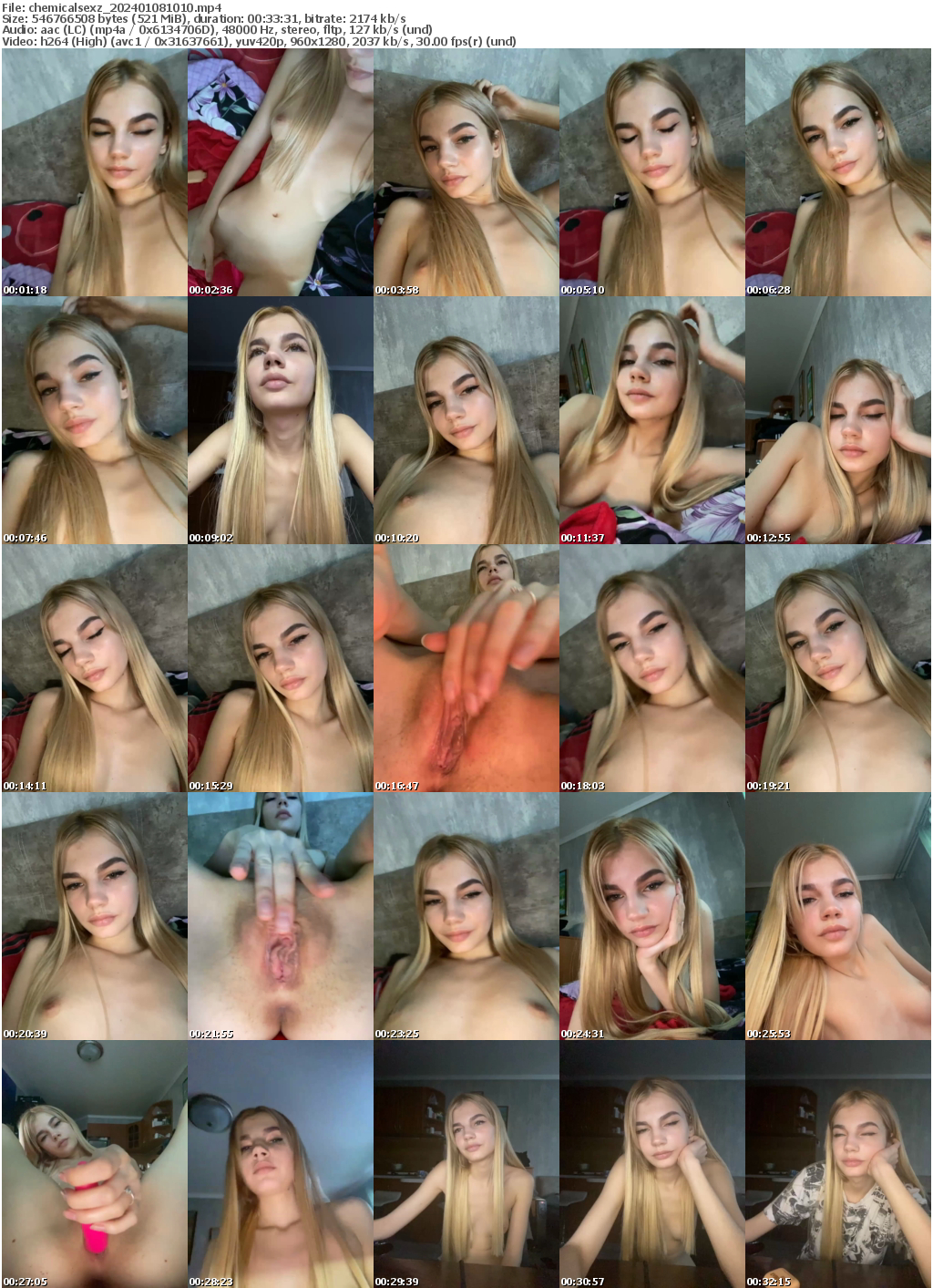 Preview thumb from chemicalsexz on 2024-01-08 @ bongacams