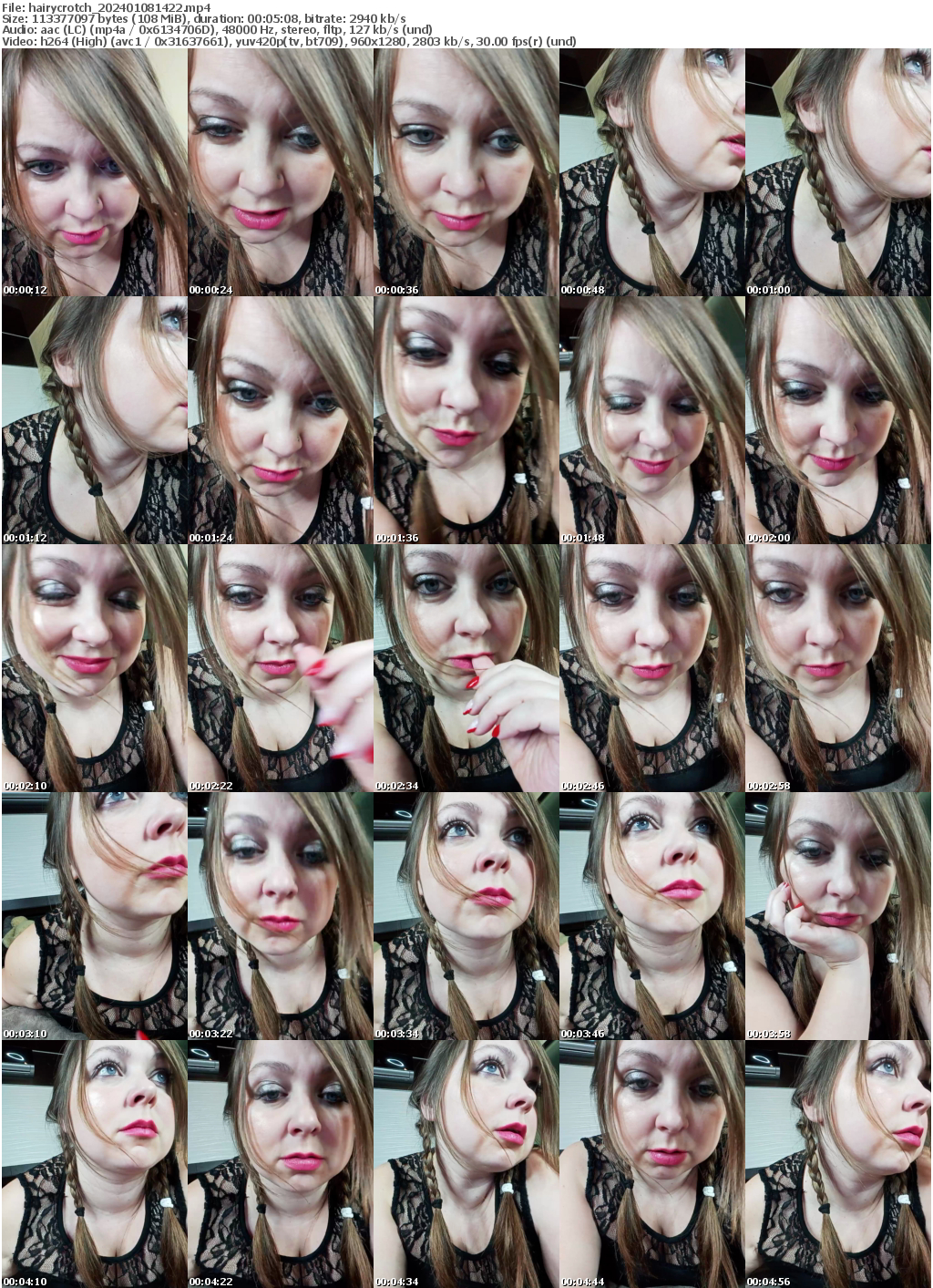 Preview thumb from hairycrotch on 2024-01-08 @ bongacams