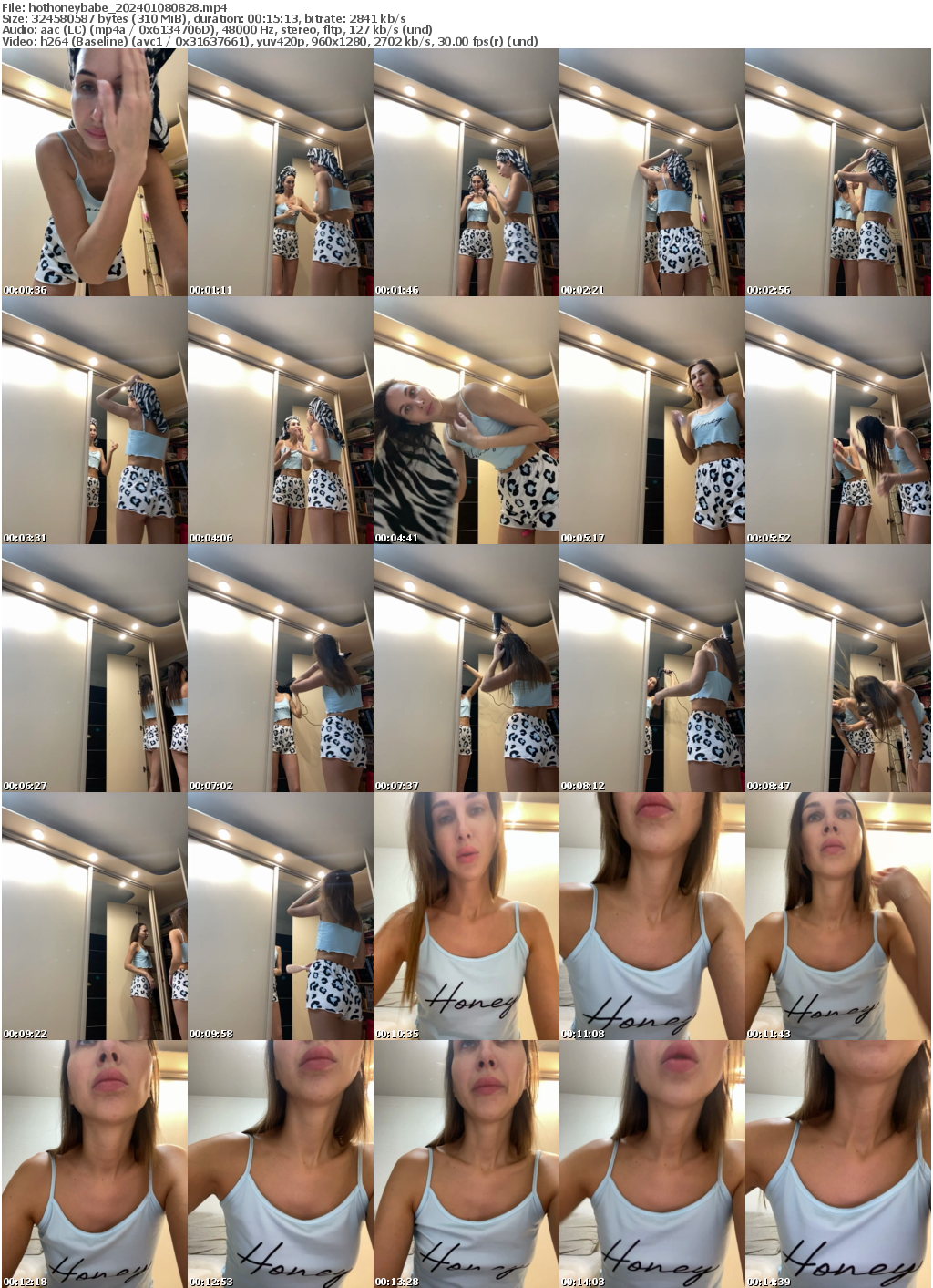 Preview thumb from hothoneybabe on 2024-01-08 @ bongacams