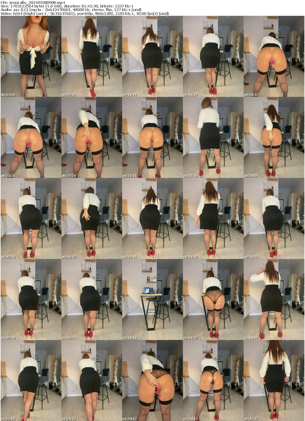 Preview thumb from jessicallo on 2024-01-08 @ bongacams