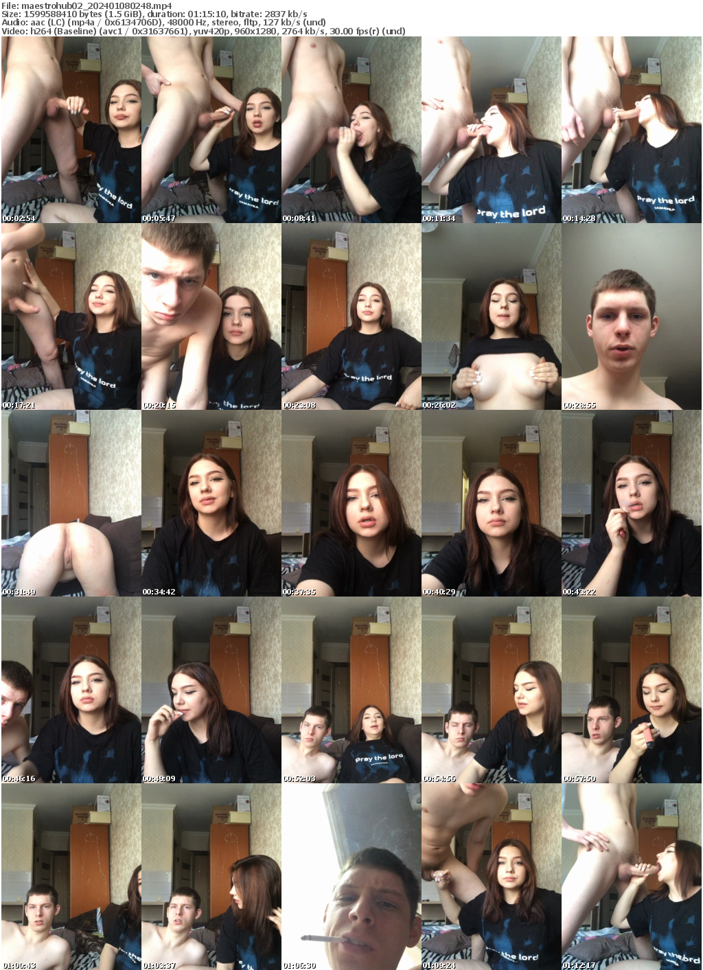 Preview thumb from maestrohub02 on 2024-01-08 @ bongacams