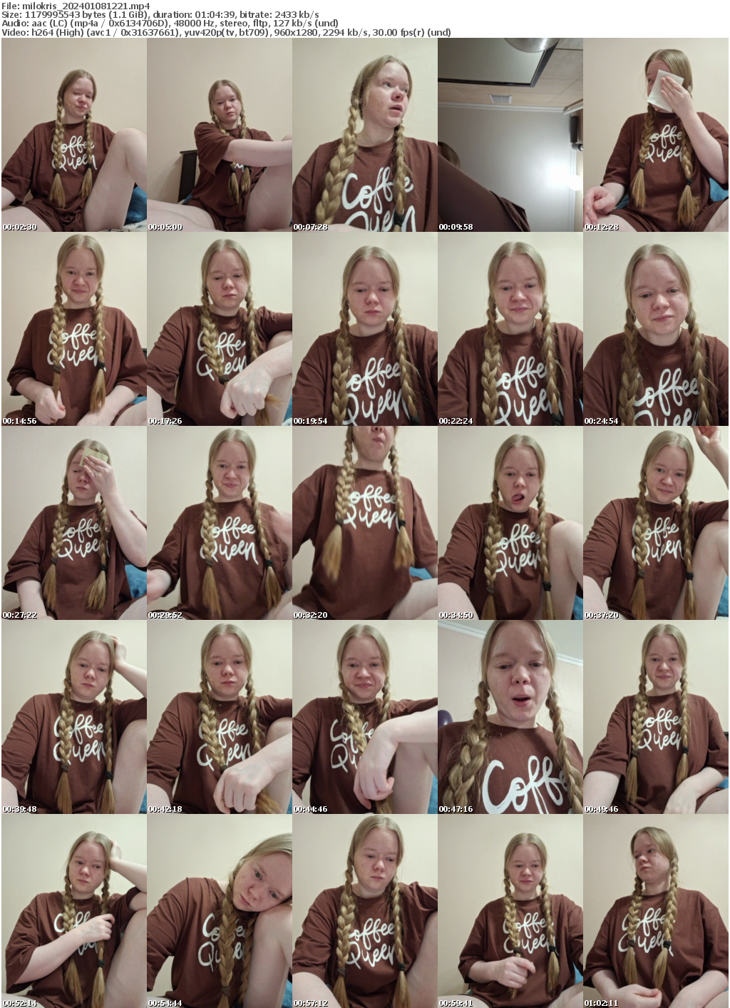 Preview thumb from milokris on 2024-01-08 @ bongacams