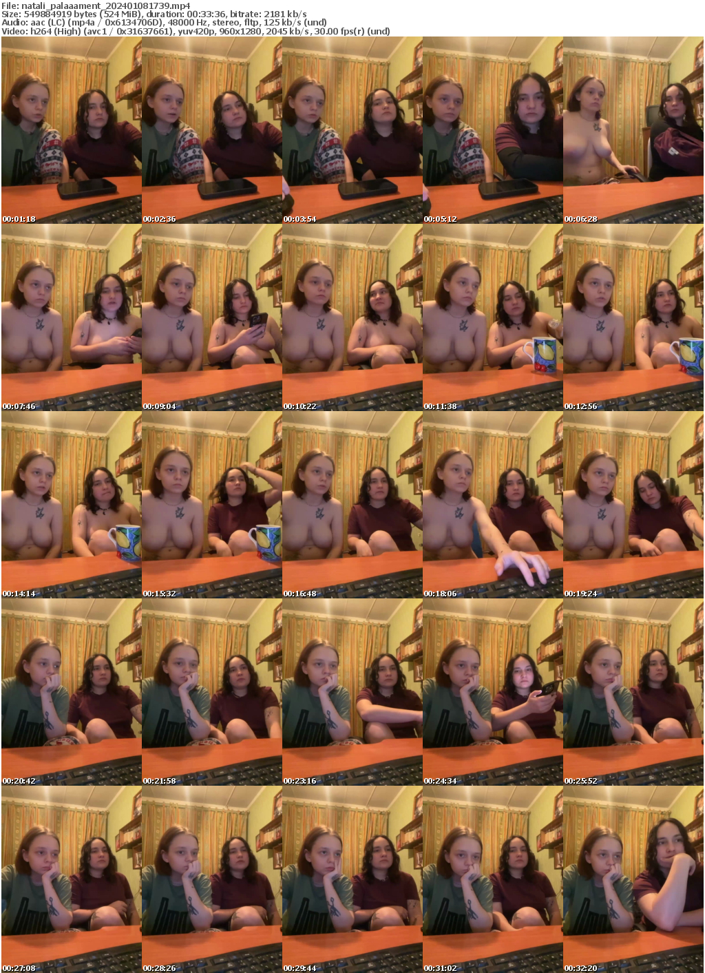 Preview thumb from natali_palaaament on 2024-01-08 @ bongacams