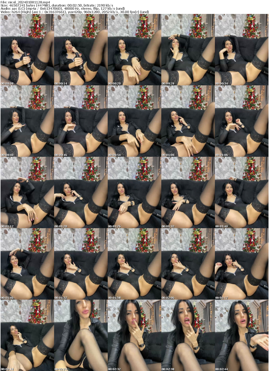 Preview thumb from nicol on 2024-01-08 @ bongacams