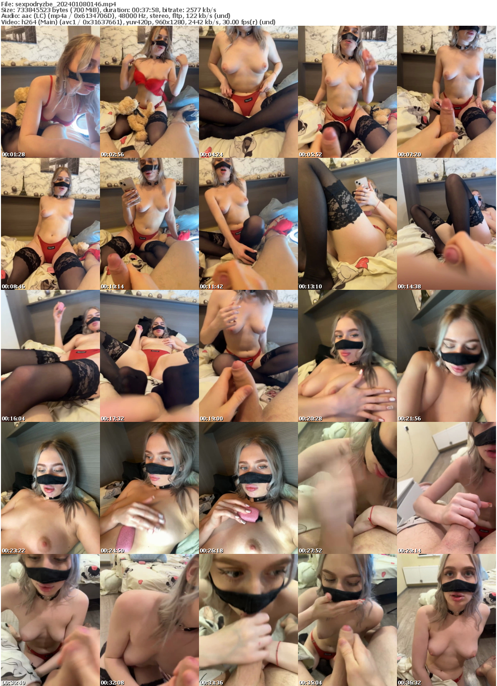 Preview thumb from sexpodryzbe on 2024-01-08 @ bongacams