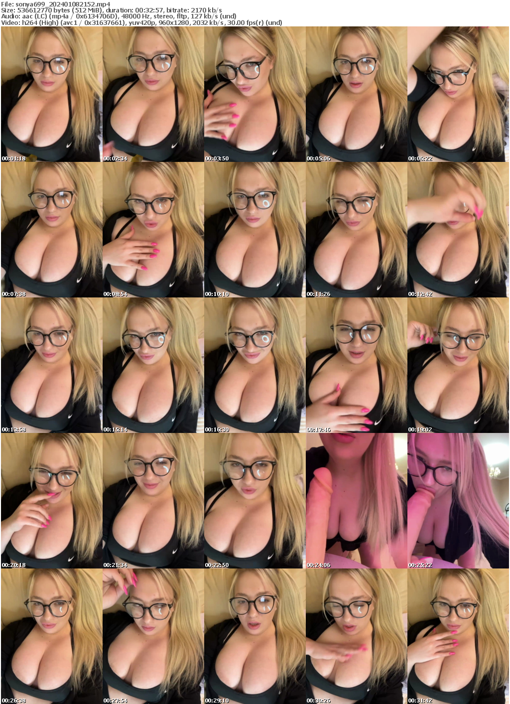 Preview thumb from sonya699 on 2024-01-08 @ bongacams