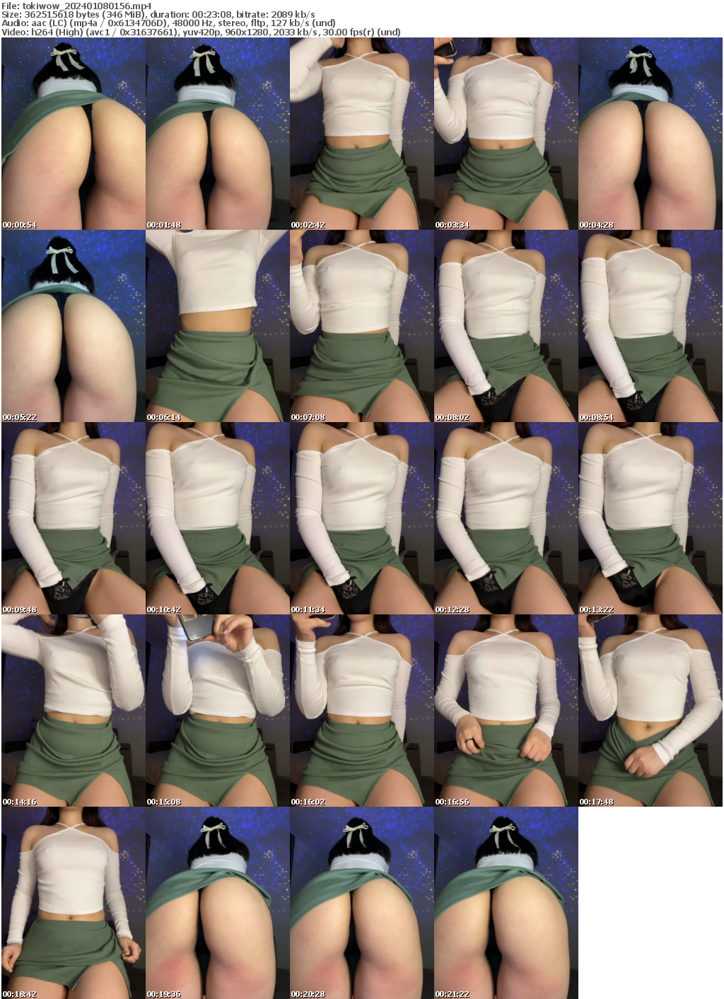 Preview thumb from tokiwow on 2024-01-08 @ bongacams