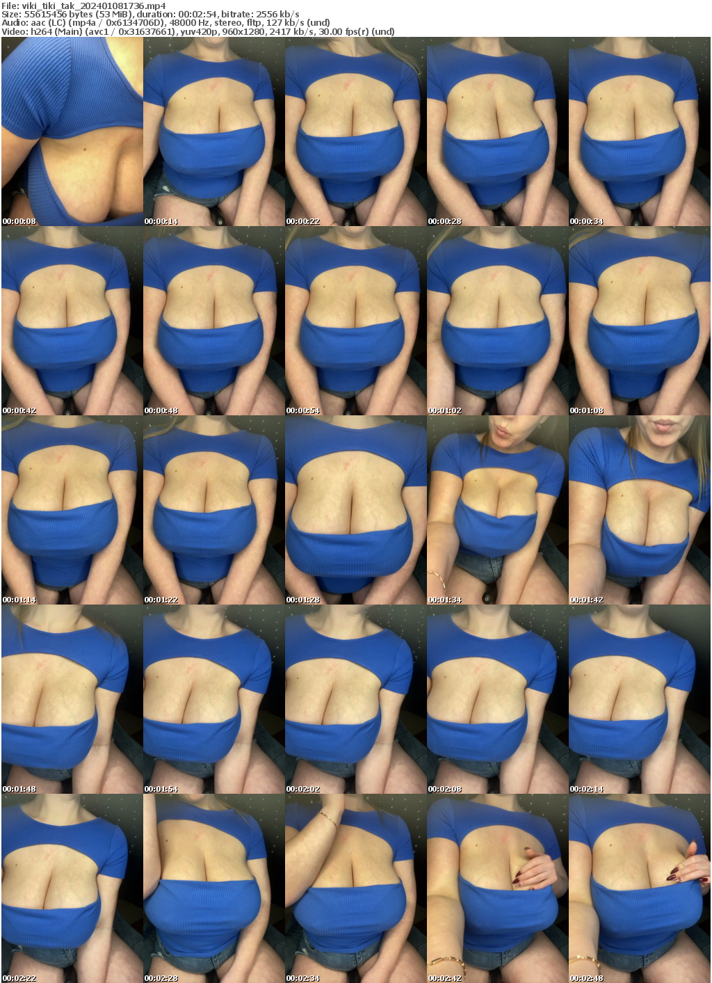 Preview thumb from viki_tiki_tak on 2024-01-08 @ bongacams