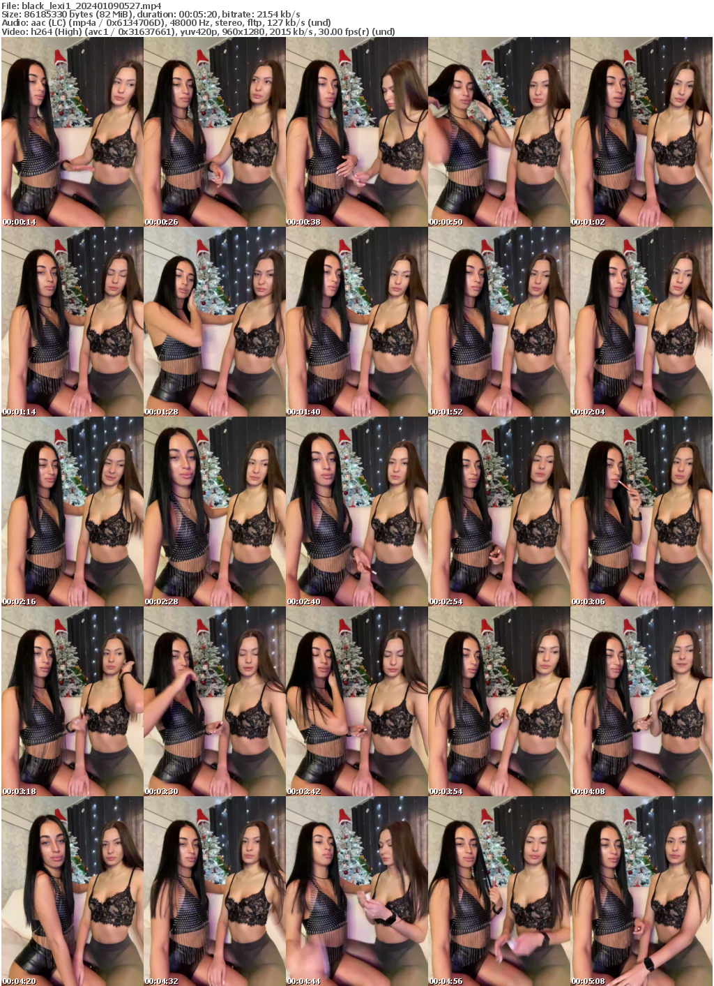 Preview thumb from black_lexi1 on 2024-01-09 @ bongacams