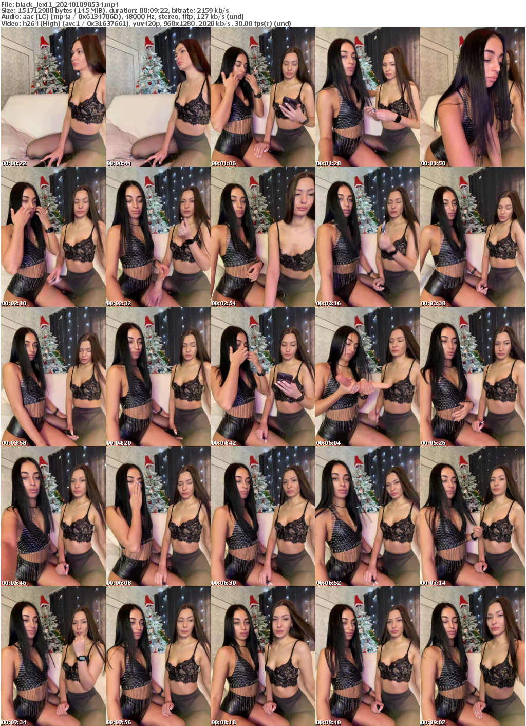 Preview thumb from black_lexi1 on 2024-01-09 @ bongacams