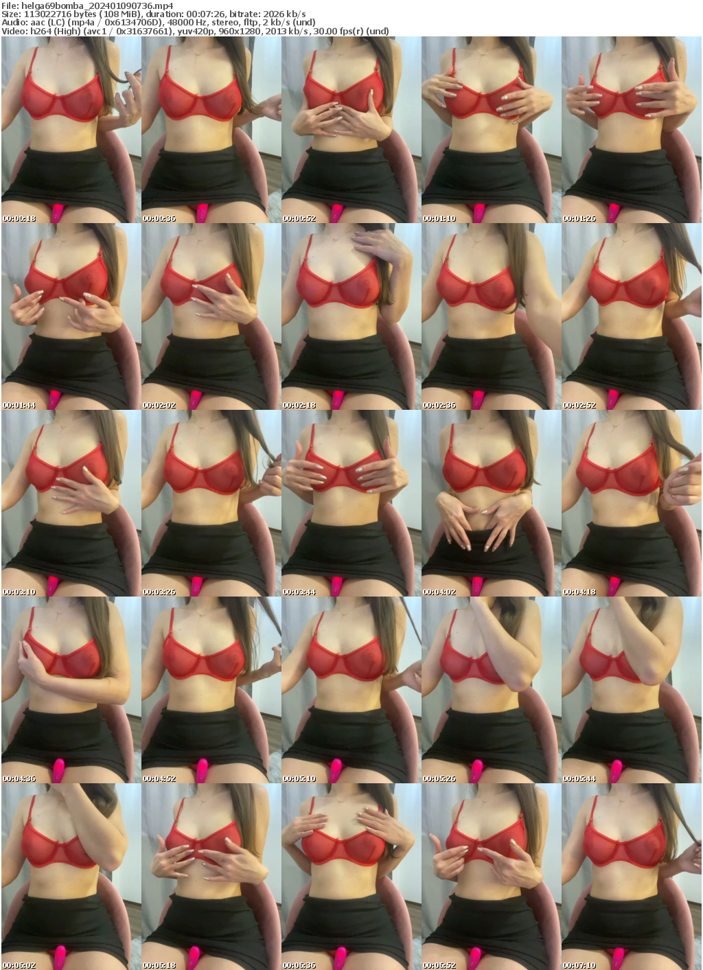 Preview thumb from helga69bomba on 2024-01-09 @ bongacams