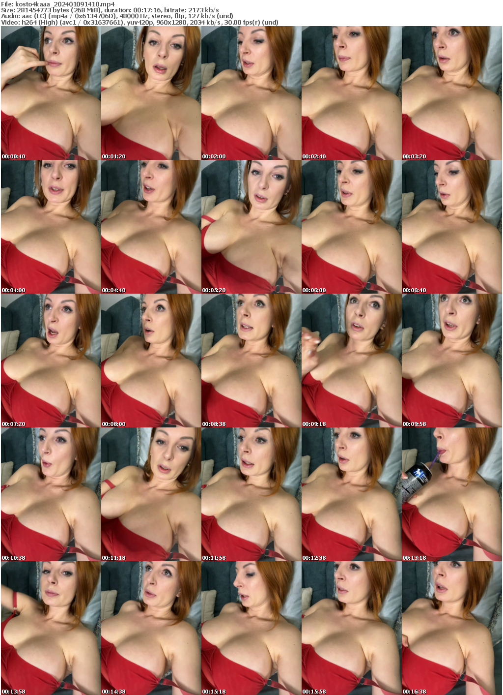 Preview thumb from kosto4kaaa on 2024-01-09 @ bongacams