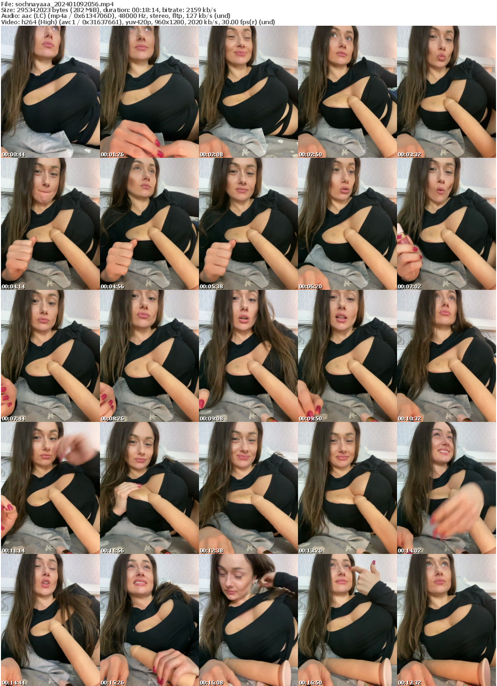 Preview thumb from sochnayaaa on 2024-01-09 @ bongacams