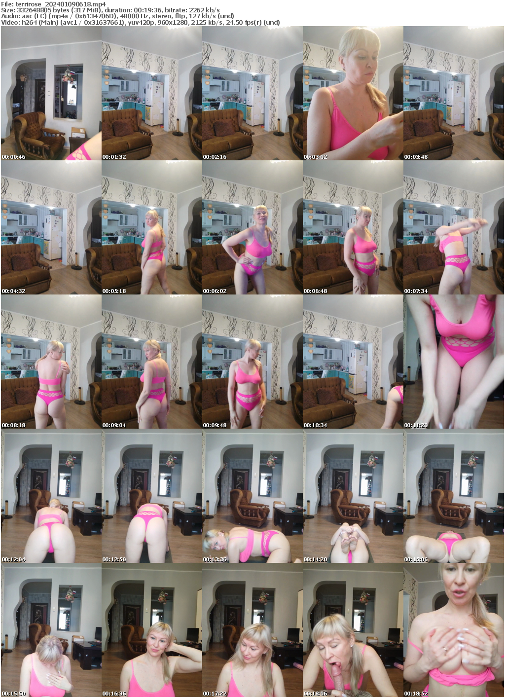 Preview thumb from terrirose on 2024-01-09 @ bongacams