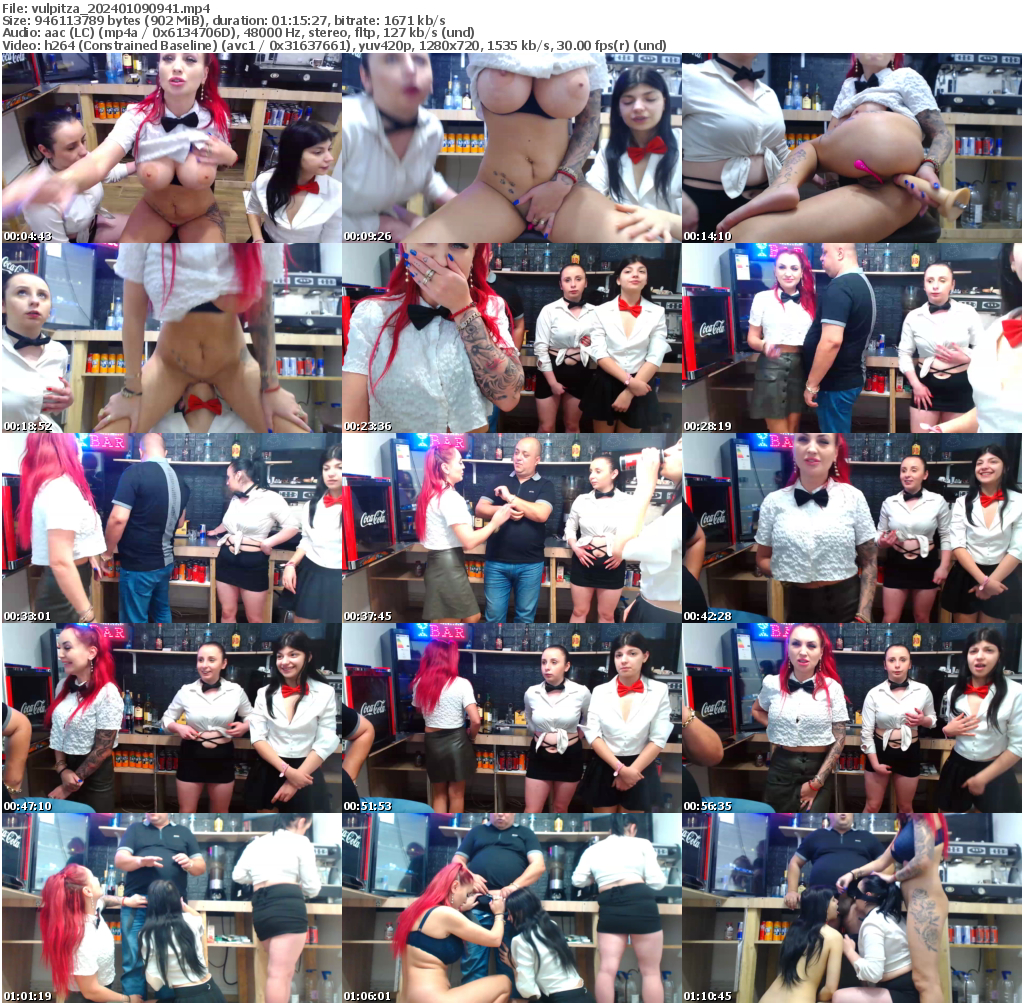 Preview thumb from vulpitza on 2024-01-09 @ bongacams