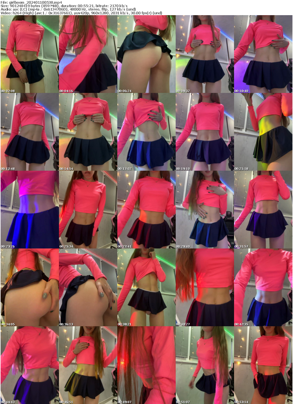 Preview thumb from girlboom on 2024-01-10 @ bongacams