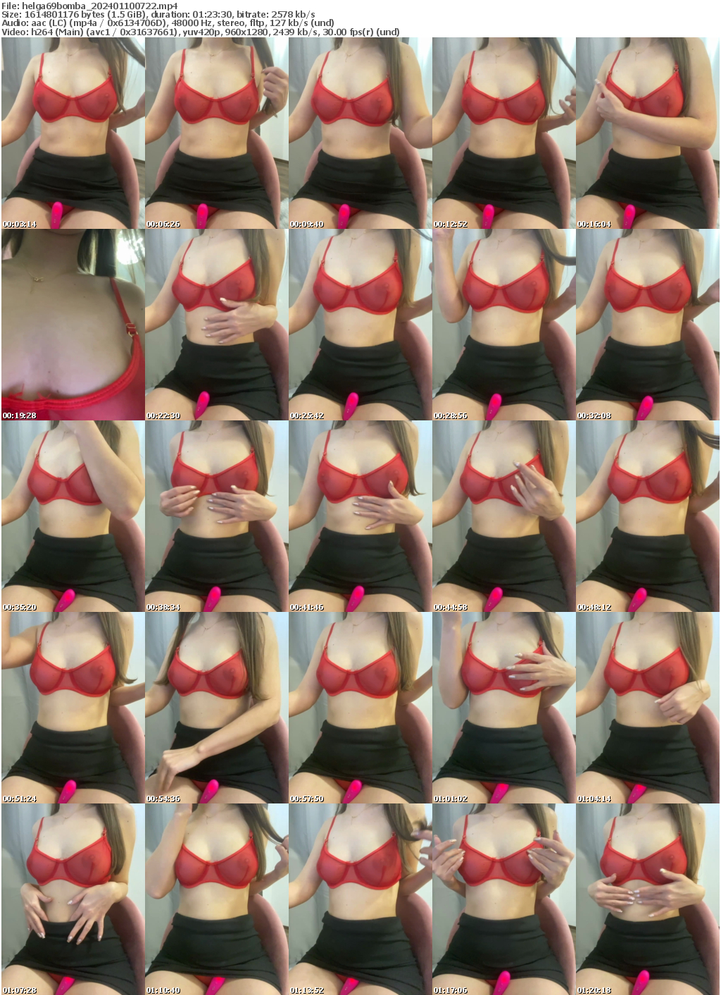 Preview thumb from helga69bomba on 2024-01-10 @ bongacams