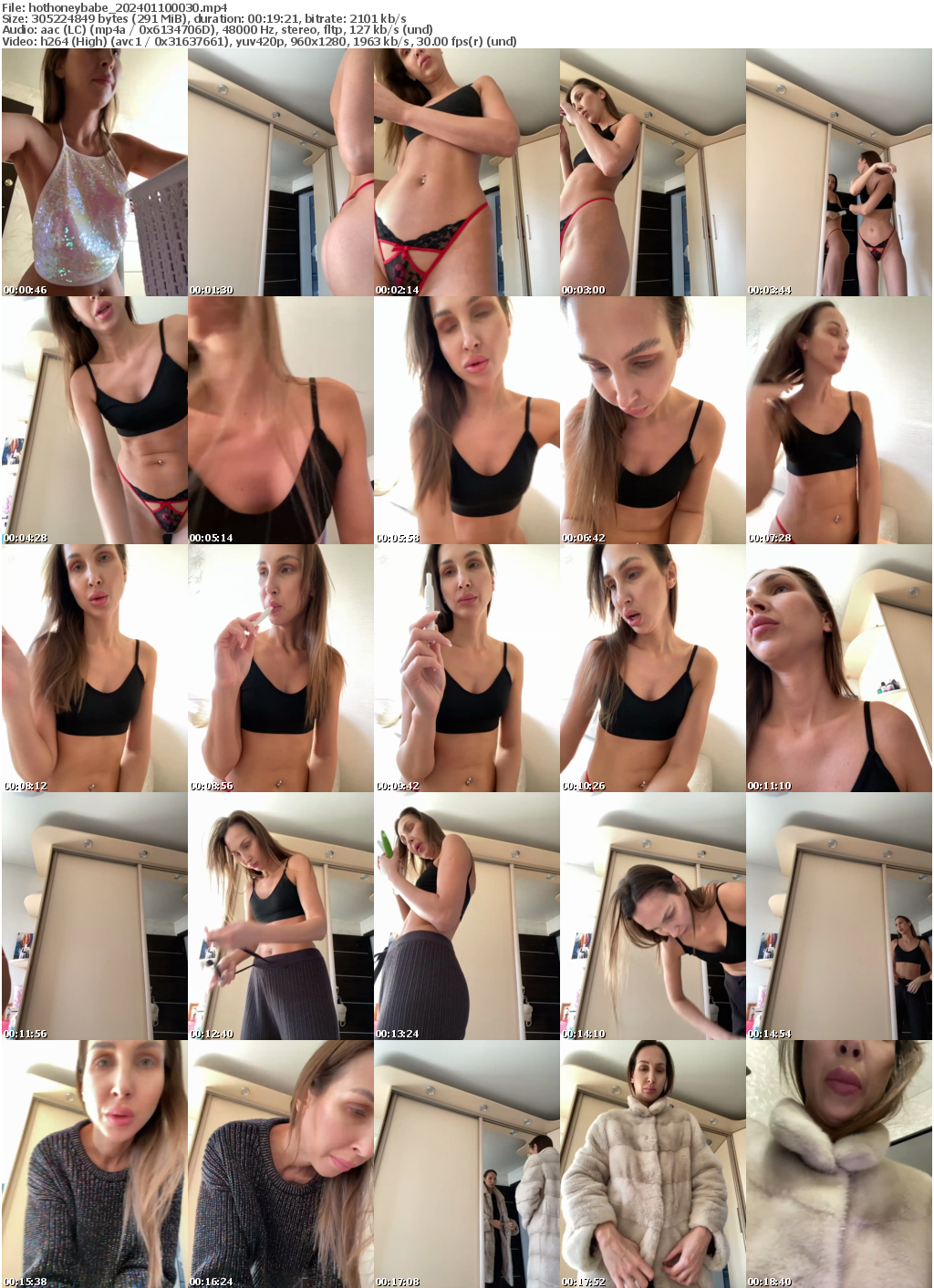 Preview thumb from hothoneybabe on 2024-01-10 @ bongacams