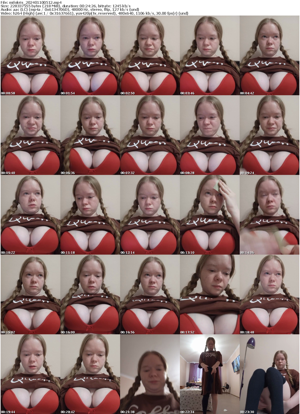 Preview thumb from milokris on 2024-01-10 @ bongacams