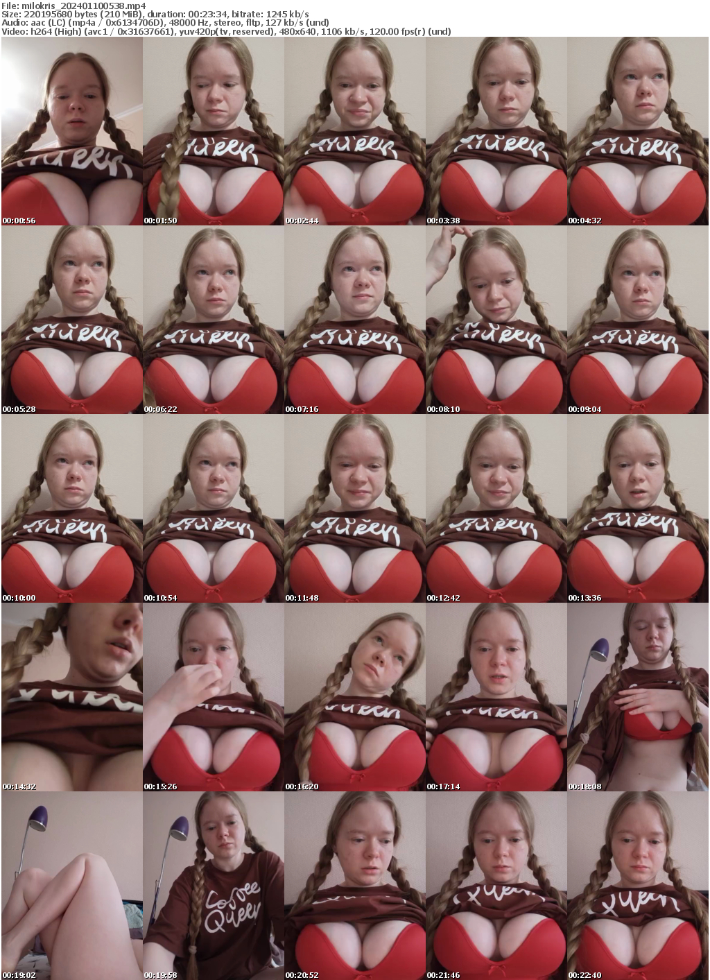 Preview thumb from milokris on 2024-01-10 @ bongacams