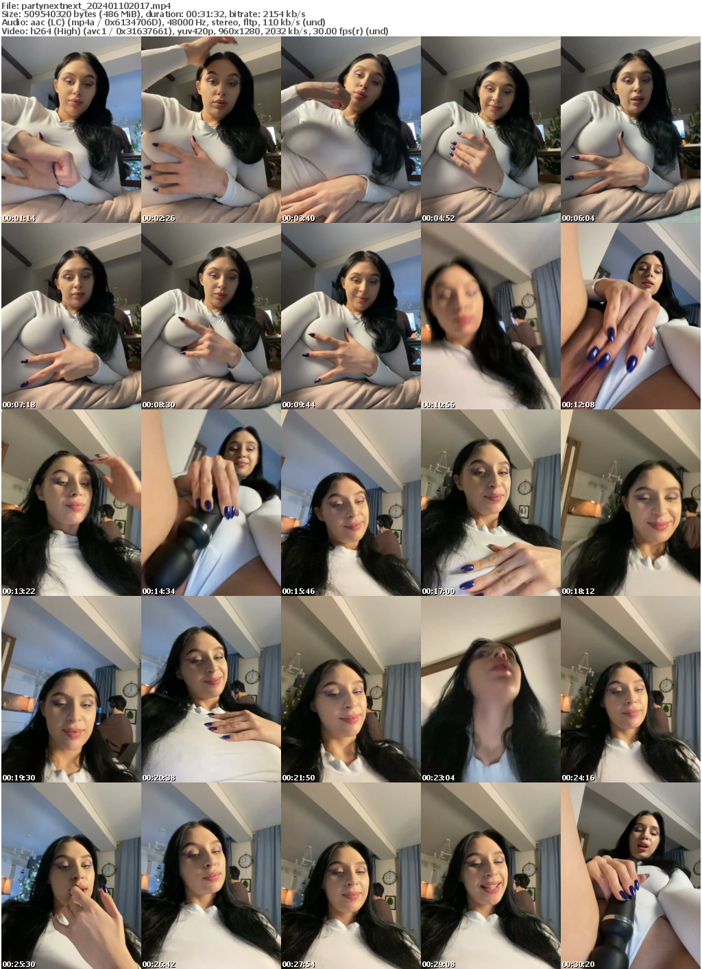 Preview thumb from partynextnext on 2024-01-10 @ bongacams