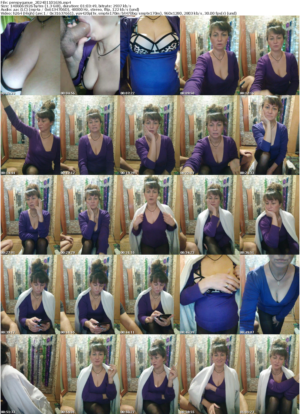 Preview thumb from perepyganue on 2024-01-10 @ bongacams