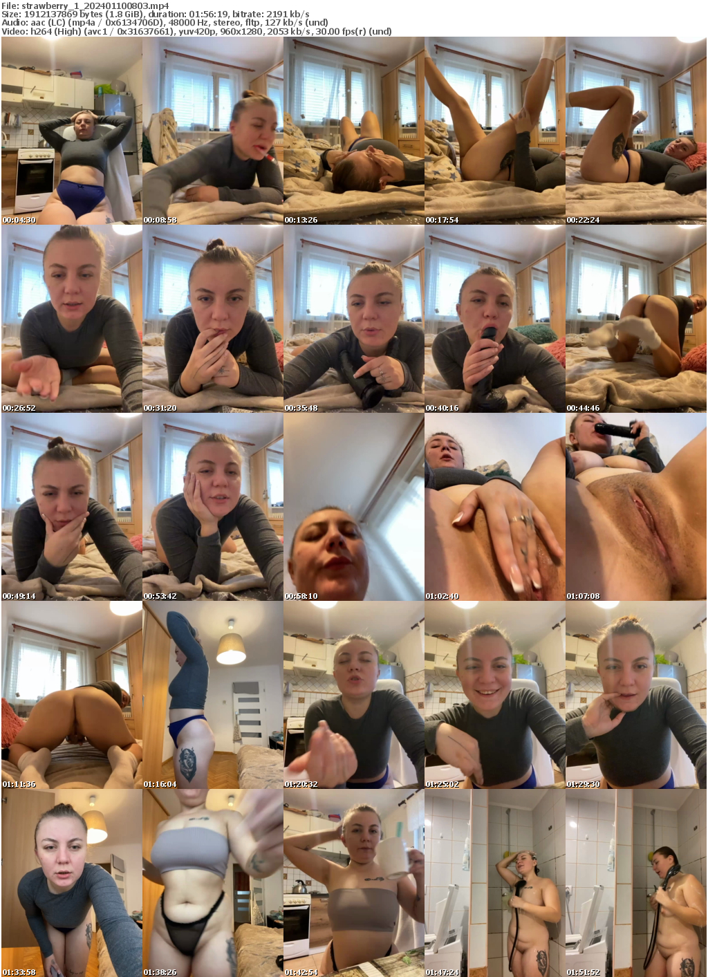 Preview thumb from strawberry_1 on 2024-01-10 @ bongacams