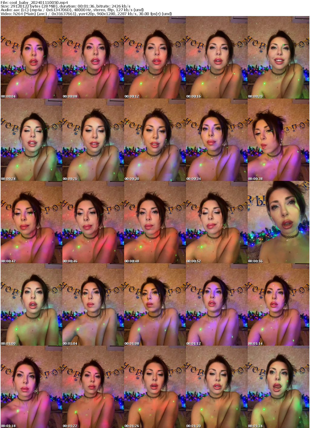 Preview thumb from cool_baby on 2024-01-11 @ bongacams