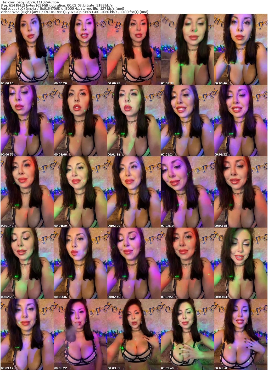 Preview thumb from cool_baby on 2024-01-11 @ bongacams