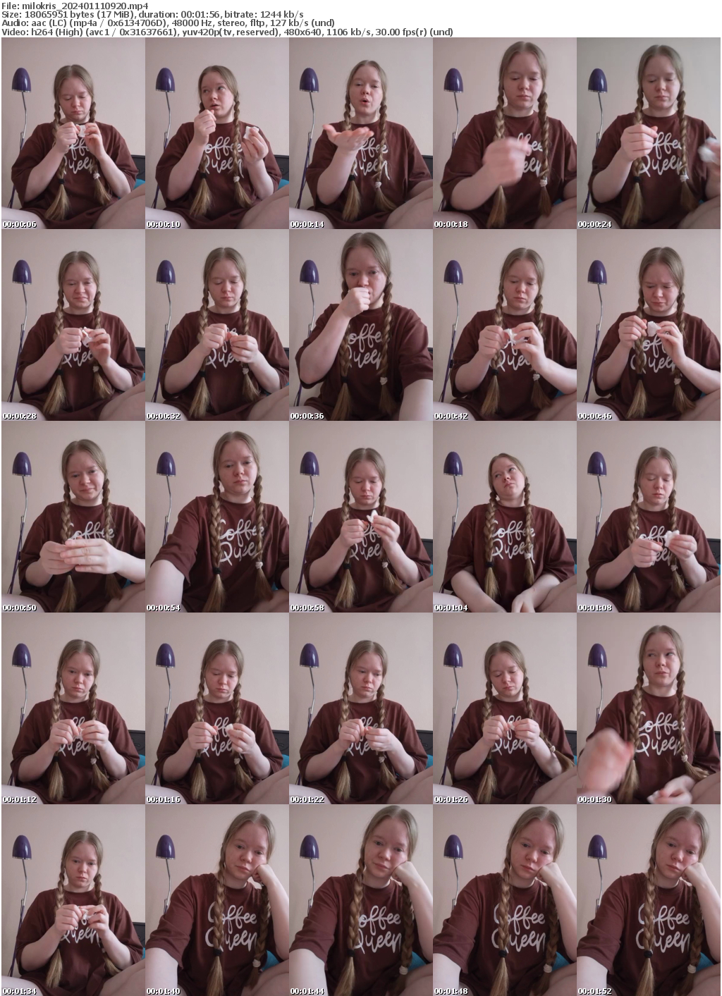 Preview thumb from milokris on 2024-01-11 @ bongacams