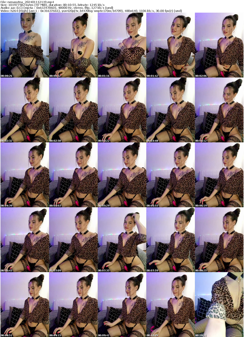 Preview thumb from nenasutna on 2024-01-11 @ bongacams