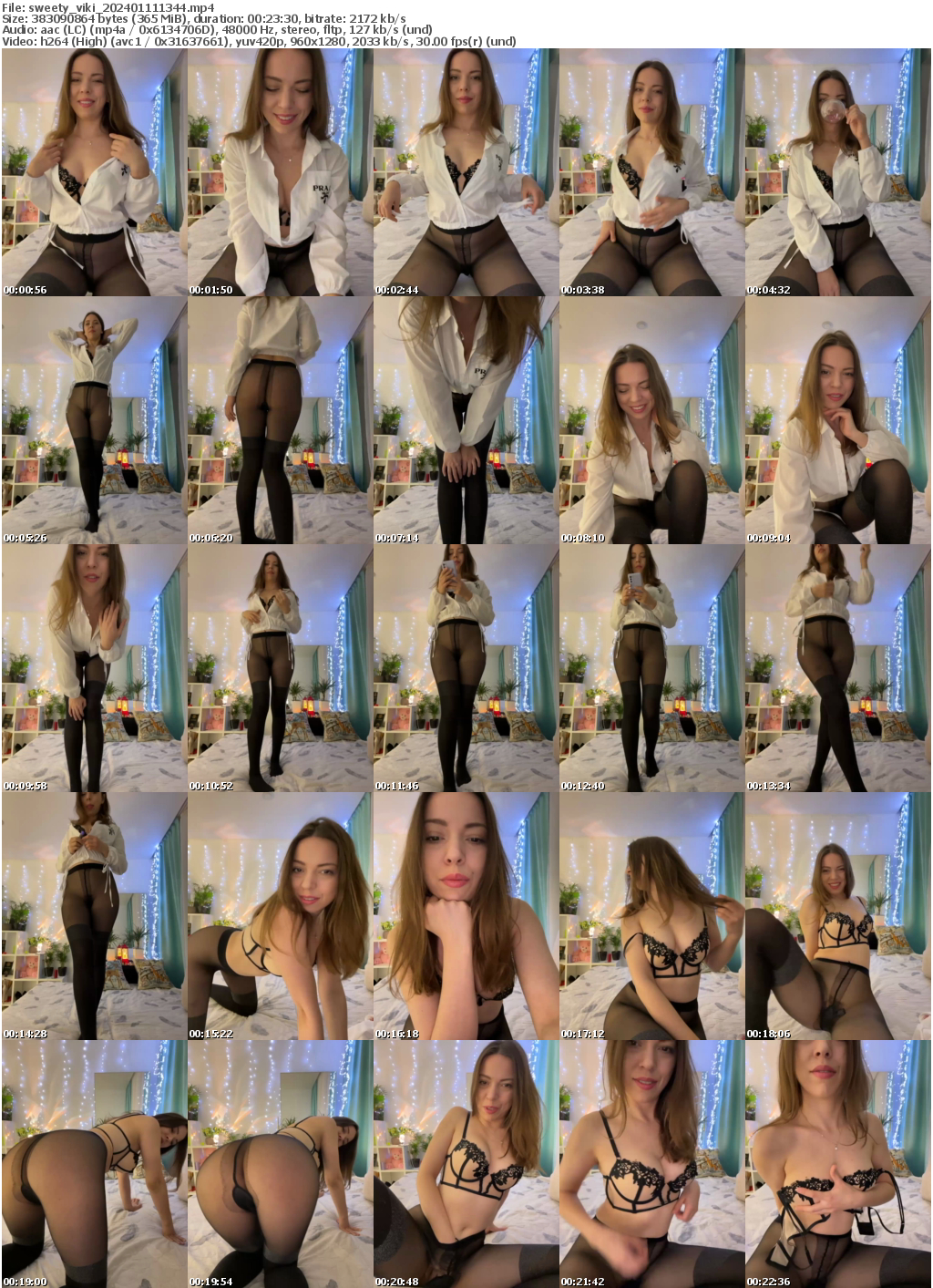 Preview thumb from sweety_viki on 2024-01-11 @ bongacams