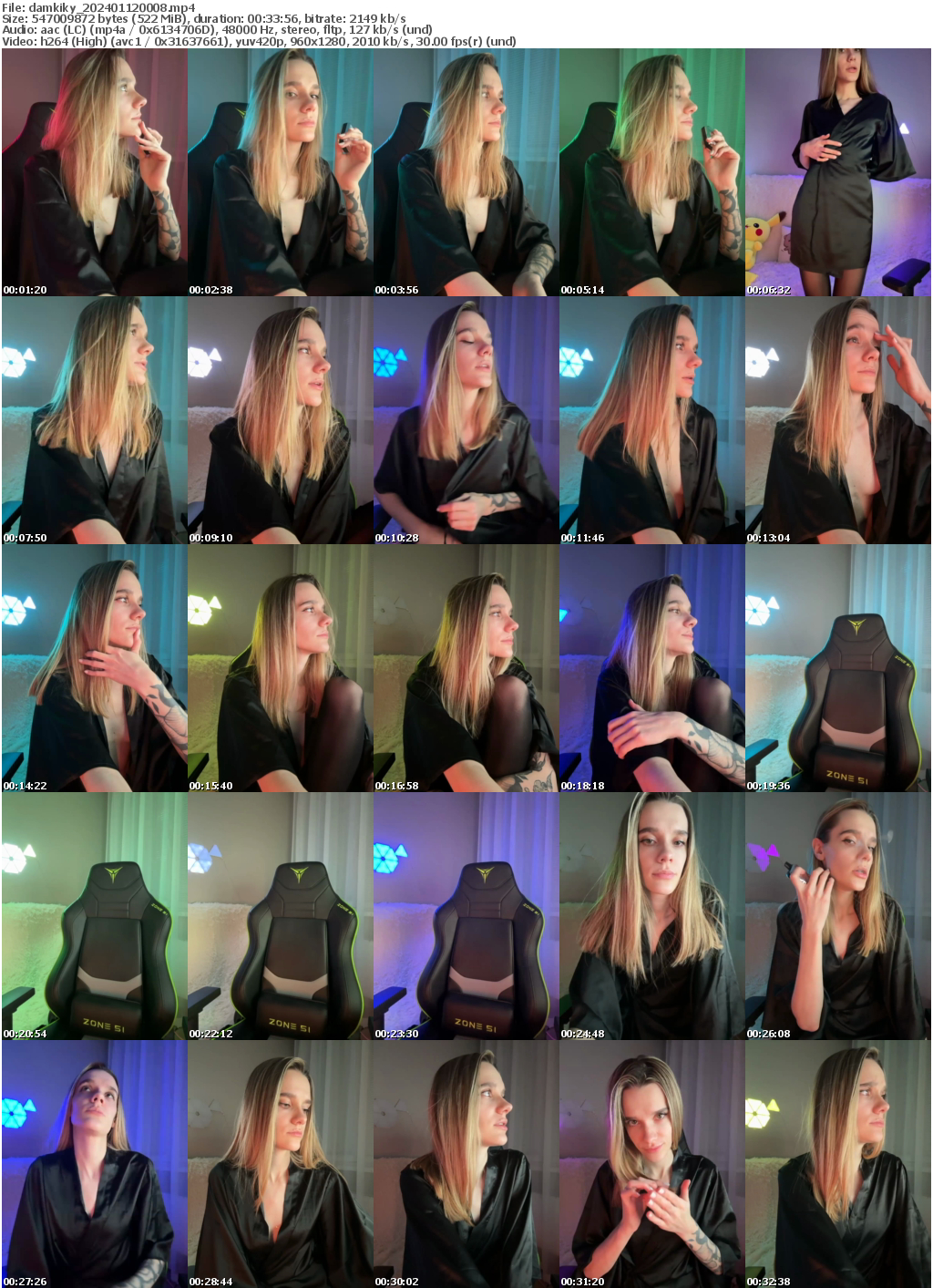 Preview thumb from damkiky on 2024-01-12 @ bongacams