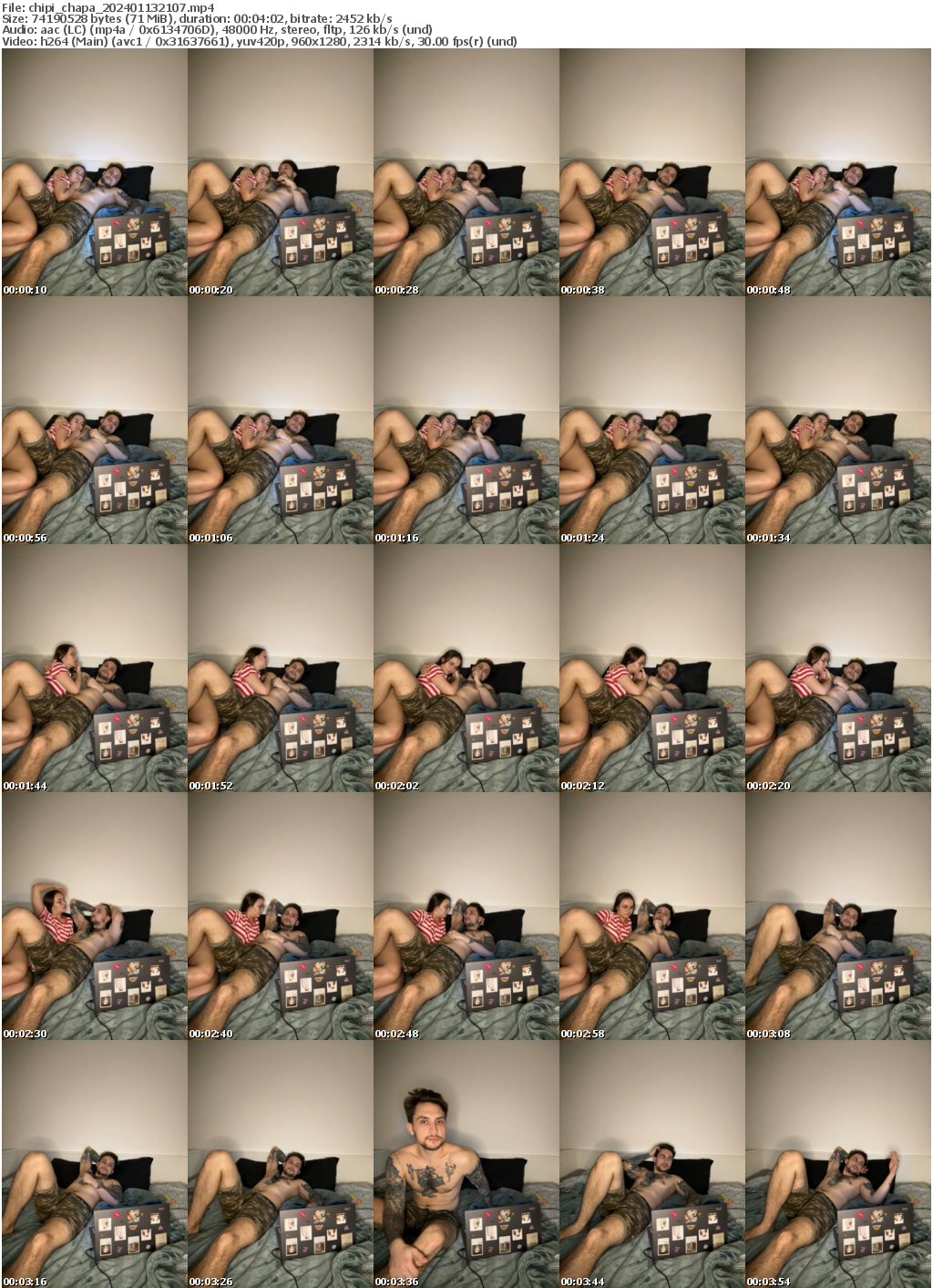 Preview thumb from chipi_chapa on 2024-01-13 @ bongacams