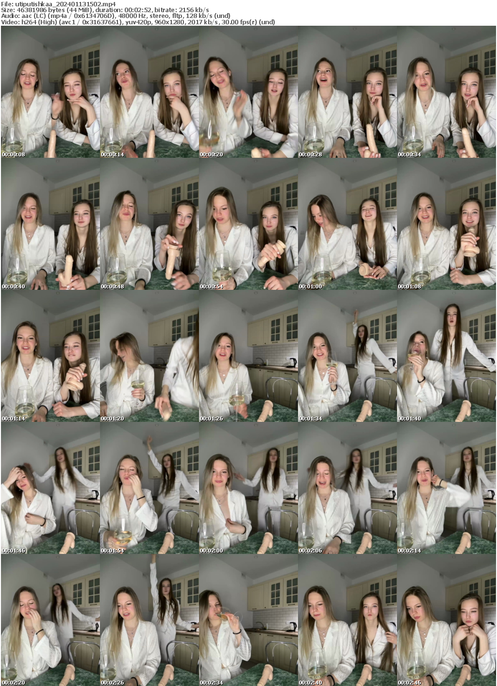 Preview thumb from utiputishkaa on 2024-01-13 @ bongacams