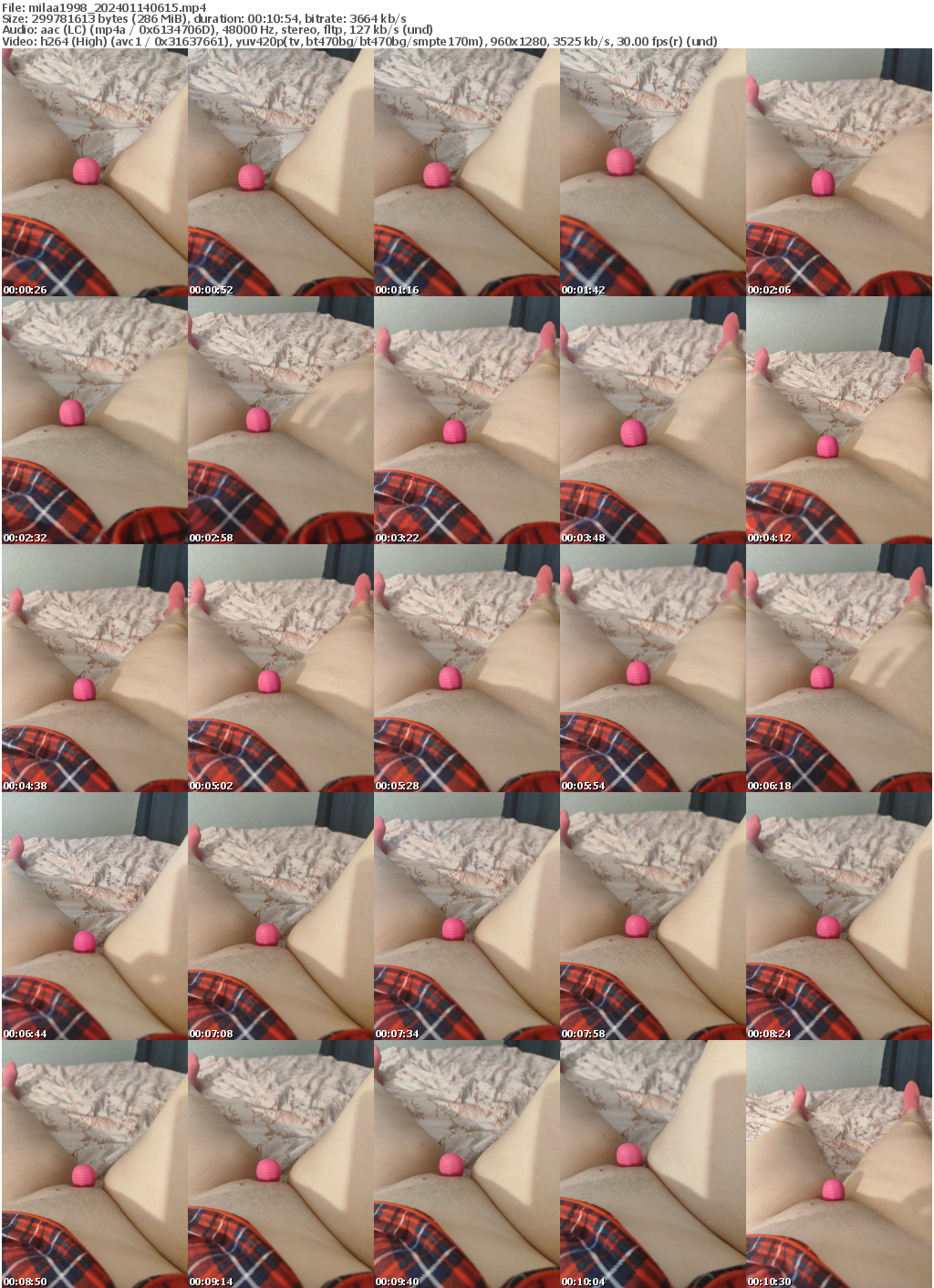 Preview thumb from milaa1998 on 2024-01-14 @ bongacams