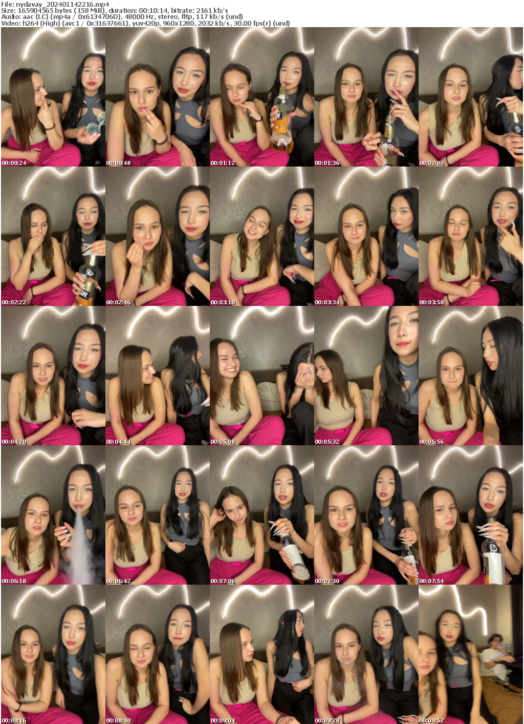 Preview thumb from nydavay on 2024-01-14 @ bongacams