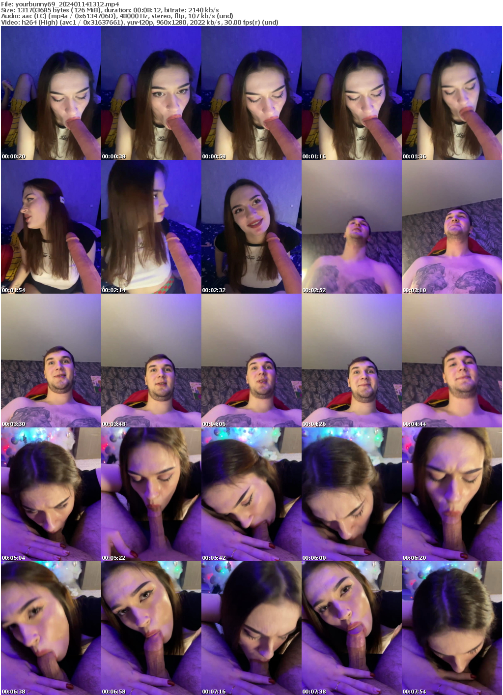 Preview thumb from yourbunny69 on 2024-01-14 @ bongacams