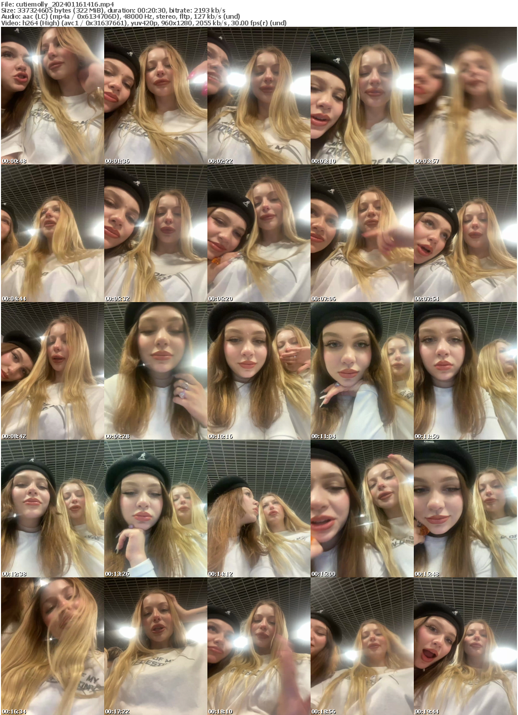 Preview thumb from cutiemolly on 2024-01-16 @ bongacams