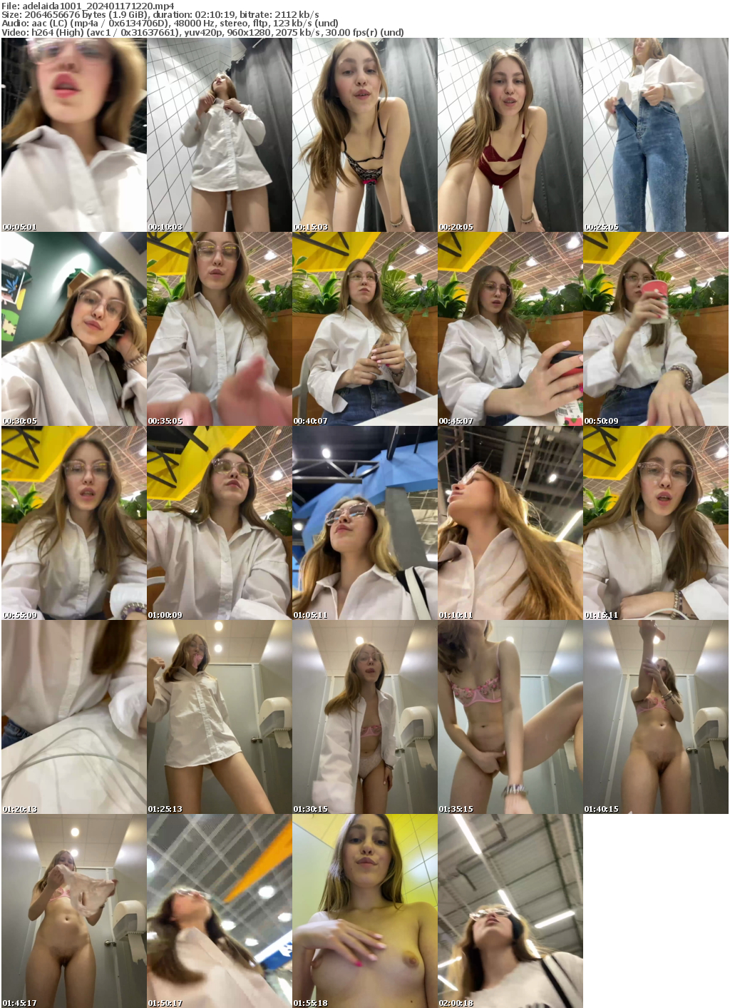 Preview thumb from adelaida1001 on 2024-01-17 @ bongacams