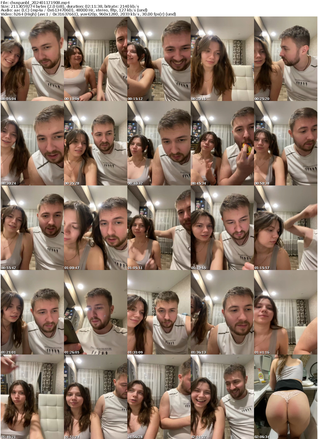 Preview thumb from chuspanbl on 2024-01-17 @ bongacams