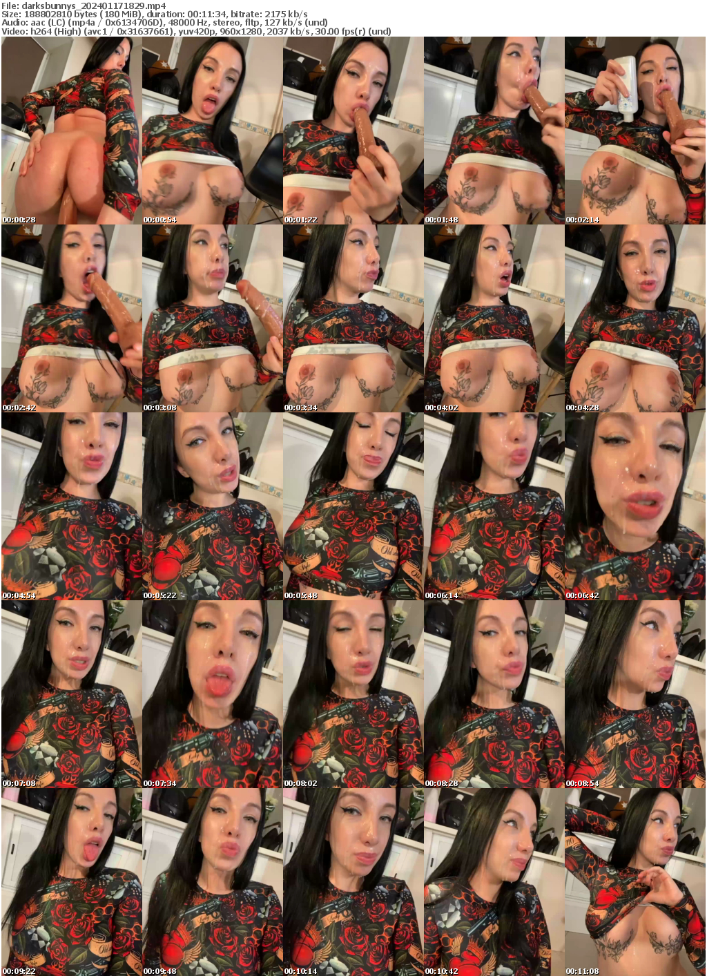 Preview thumb from darksbunnys on 2024-01-17 @ bongacams