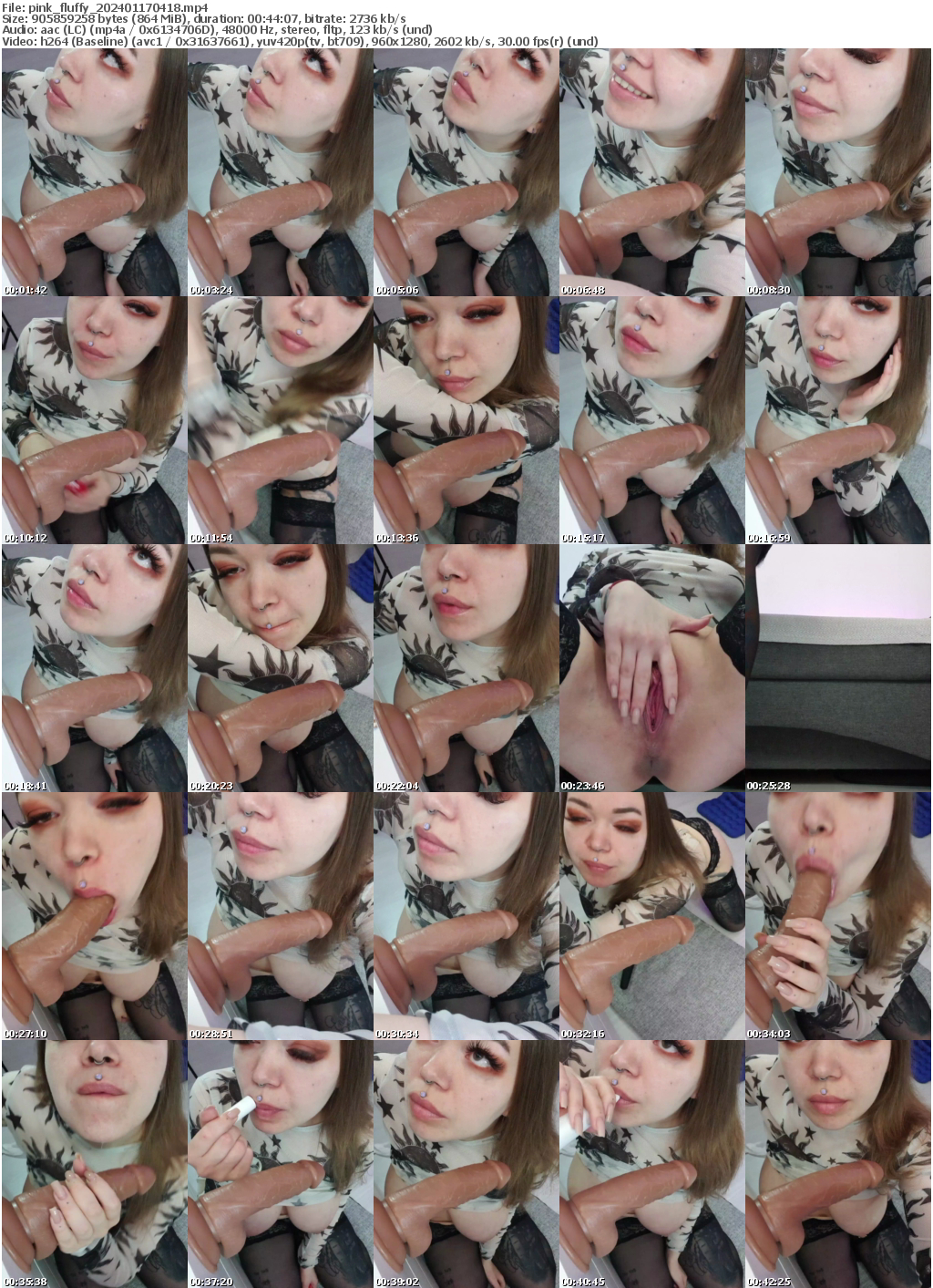 Preview thumb from pink_fluffy on 2024-01-17 @ bongacams