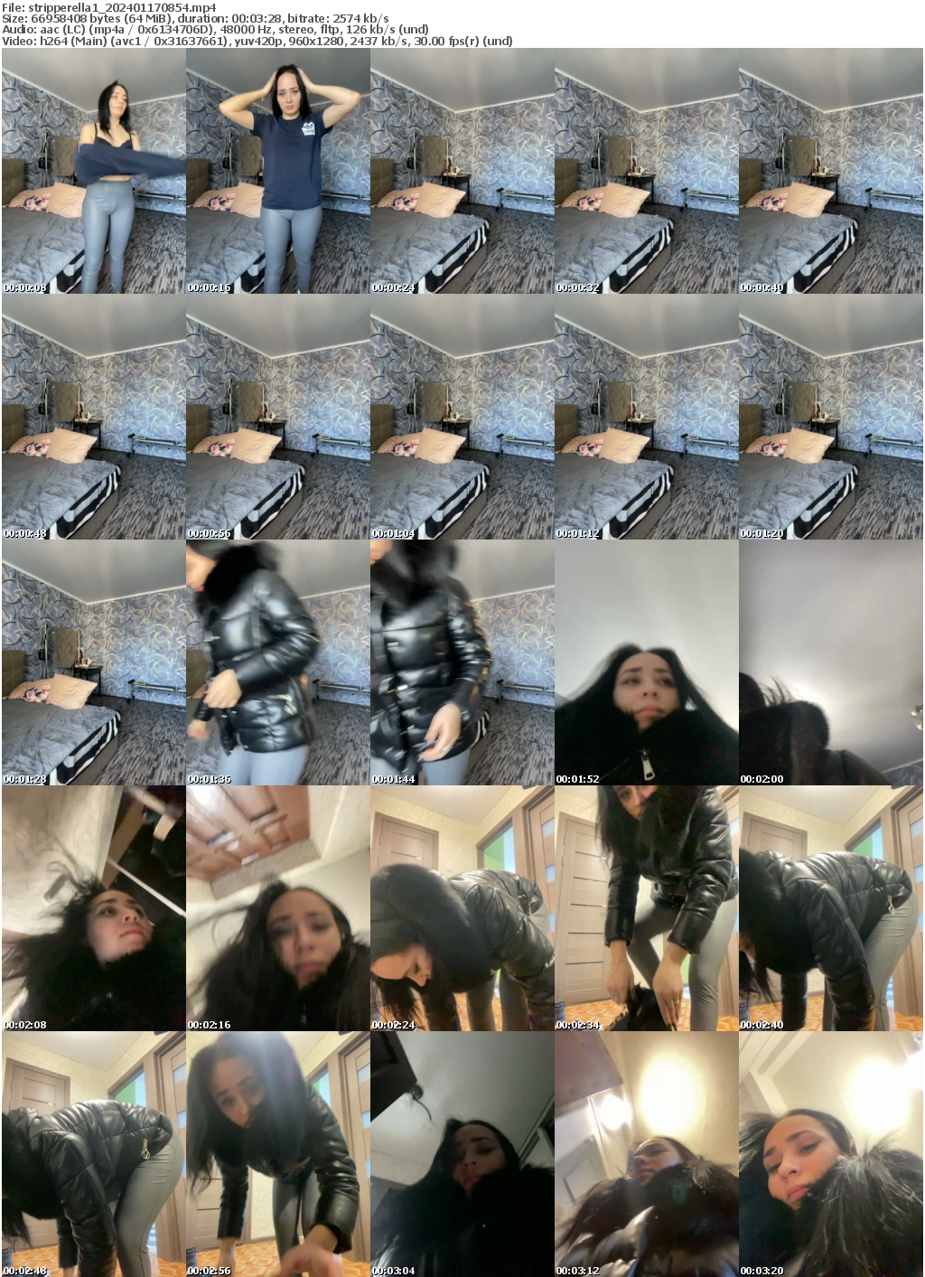 Preview thumb from stripperella1 on 2024-01-17 @ bongacams