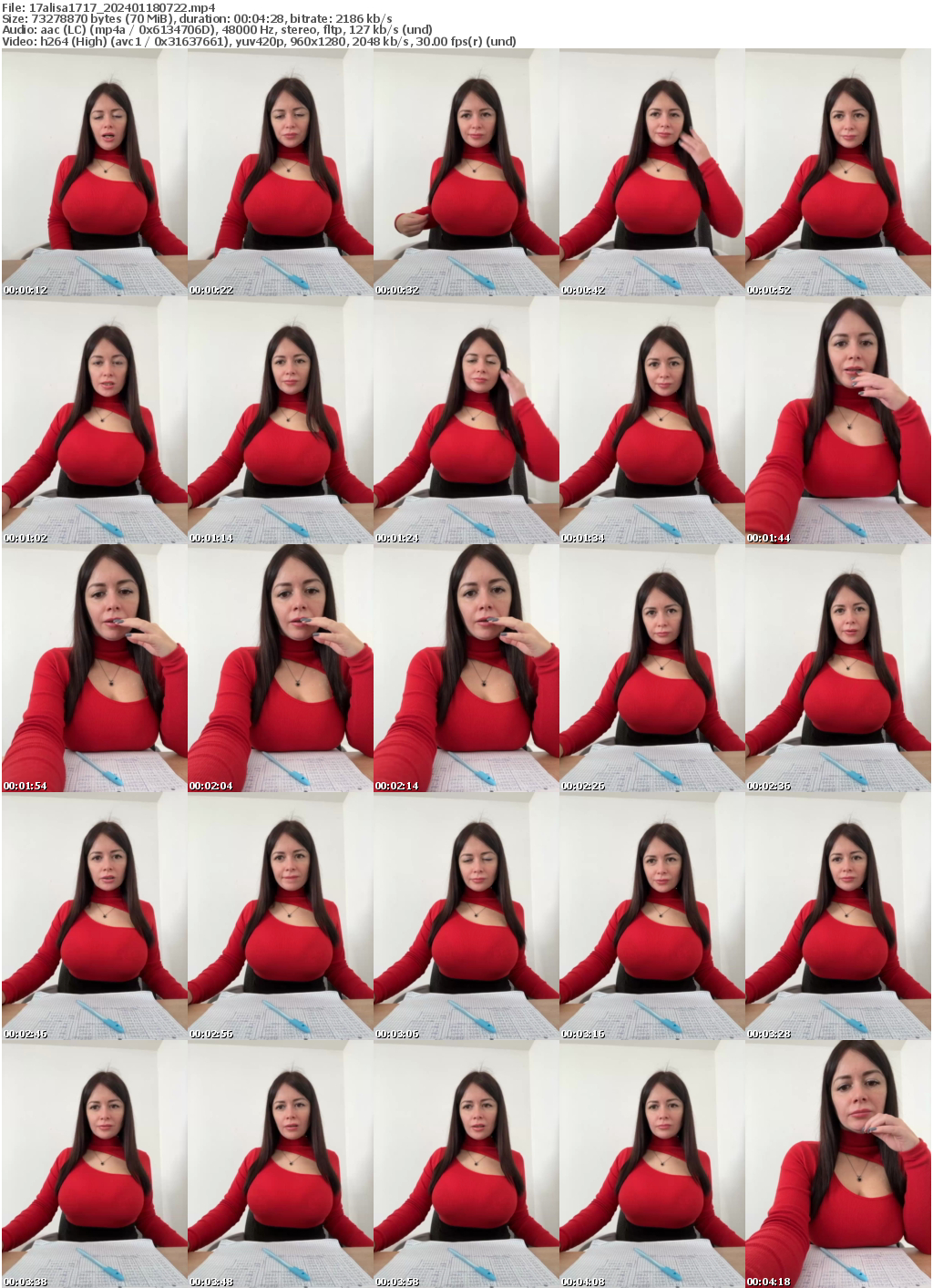 Preview thumb from 17alisa1717 on 2024-01-18 @ bongacams