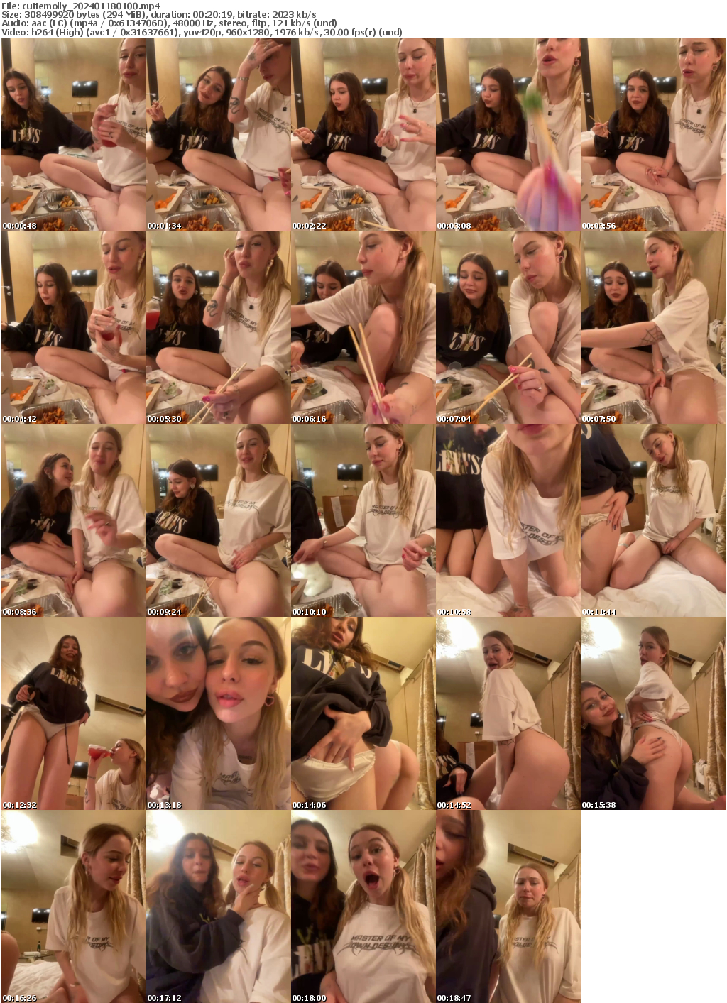 Preview thumb from cutiemolly on 2024-01-18 @ bongacams