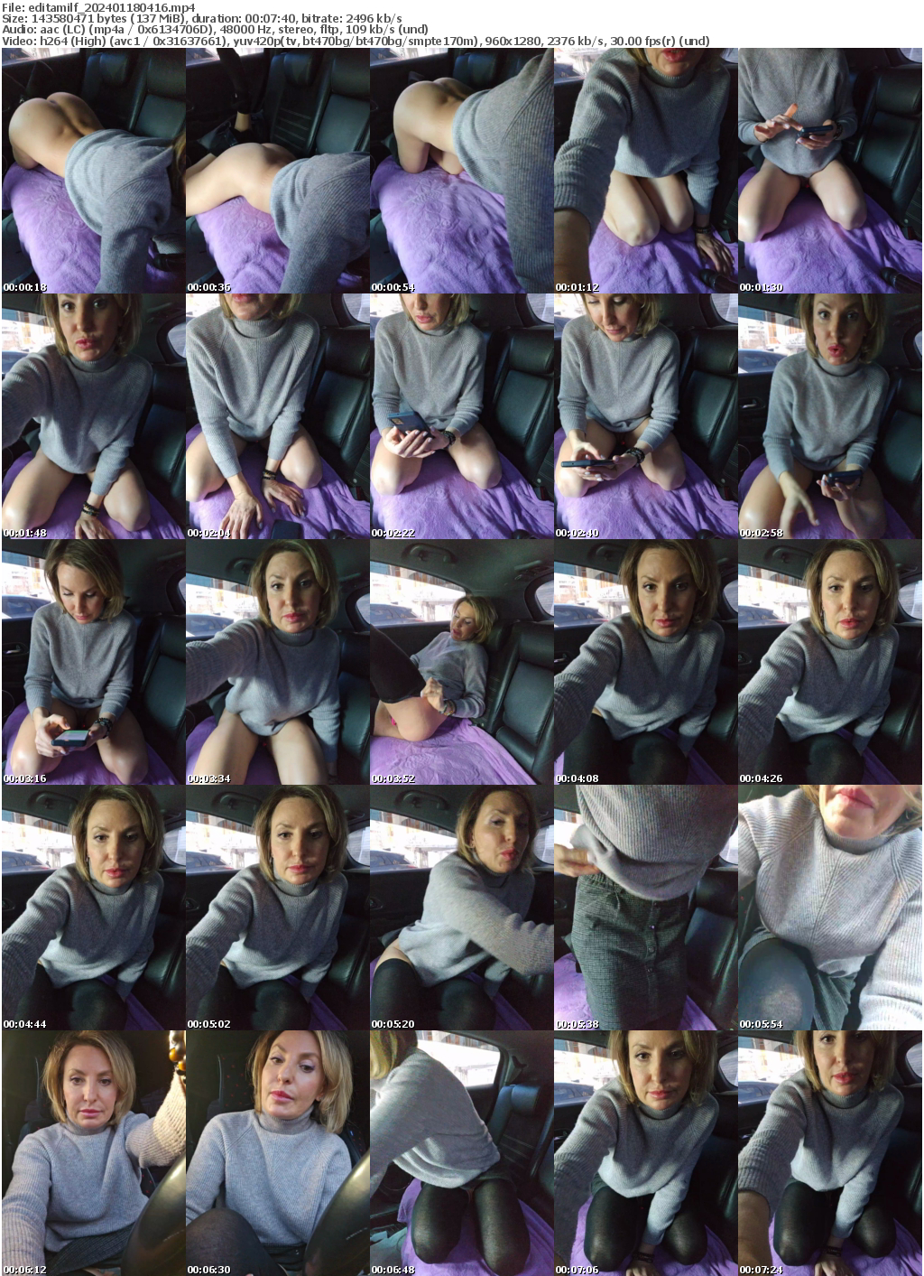 Preview thumb from editamilf on 2024-01-18 @ bongacams