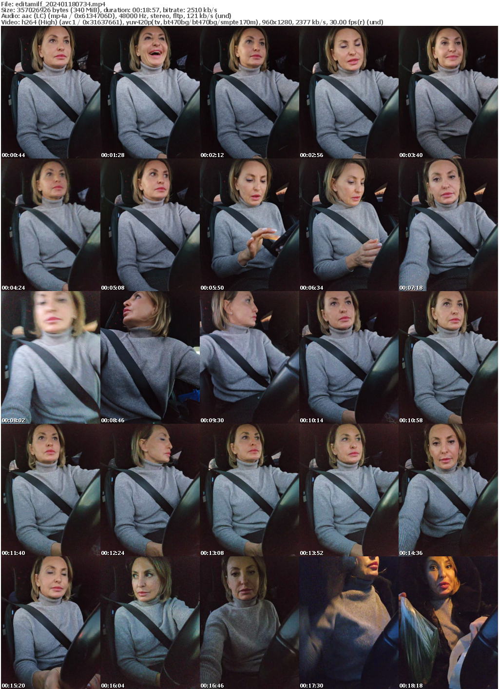 Preview thumb from editamilf on 2024-01-18 @ bongacams